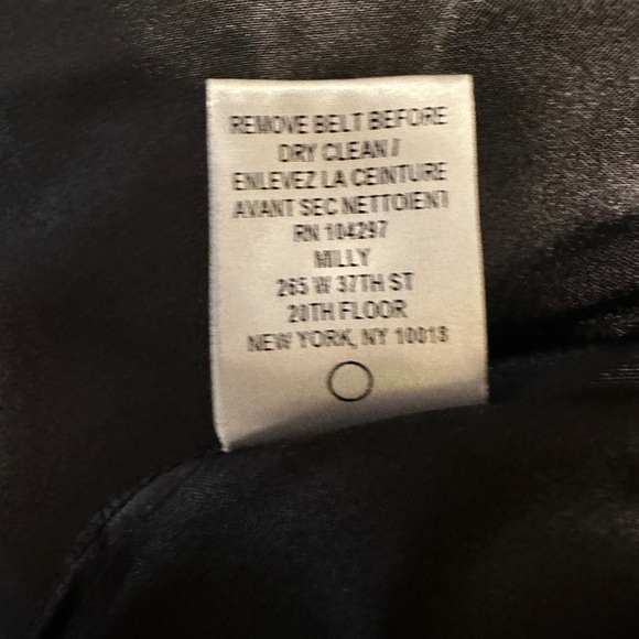 MILLY OF NEW YORK AN ORIGINAL MILLY OF NEW YORK DRESS SIZE 2 BLACK - Picture 7 of 8